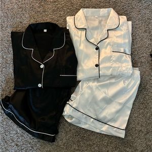 Silk pajama set